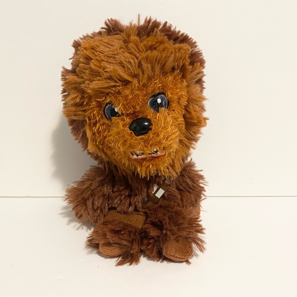 Star Wars Chewbacca Plush Movie Stuffed Animal 9” Toy Brown Furry